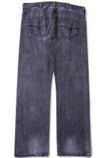 画像3: メキシコ製 Levi'sリーバイス 501 ブラック デニムパンツ W38 L34★SDP3367 (3)
