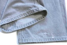画像7: メキシコ製 Levi'sリーバイス 501 先染め グレー デニムパンツ W40 L32★SDP3422 (7)