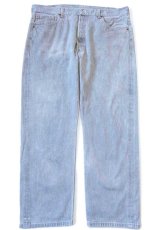 画像2: メキシコ製 Levi'sリーバイス 501 先染め グレー デニムパンツ W40 L32★SDP3422 (2)