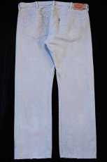 画像3: メキシコ製 Levi'sリーバイス 501 後染め カラーデニムパンツ グレー W40 L30★SDP3418 (3)