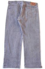 画像3: メキシコ製 Levi'sリーバイス 501 先染め グレー デニムパンツ W40★SDP3428 (3)