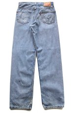 画像3: メキシコ製 Levi'sリーバイス 550 ペンキ飛び デニムパンツ W30 L32★SDP3584 (3)