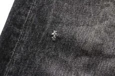 画像7: メキシコ製 Levi'sリーバイス 501 先染め ブラック デニムパンツ W38★SDP3635 (7)