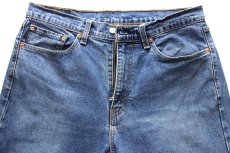 画像4: Levi'sリーバイス 505 USED加工 ストレッチ デニムパンツ W34 L32★SDP3586 (4)