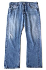 画像2: メキシコ製 Levi'sリーバイス 501 ダメージ デニムパンツ ヒゲ W38 L32★SDP3600 (2)