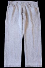 画像2: メキシコ製 Levi'sリーバイス 501 カラー デニムパンツ ライトグレー W42★SDP3429 (2)