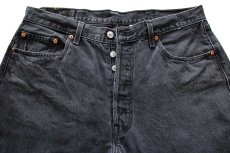 画像4: 00s Levi'sリーバイス 501 ブラック デニムパンツ W38 L30★SDP3622 (4)