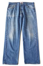 画像2: 00s メキシコ製 Levi'sリーバイス 501 デニムパンツ ヒゲ W38★SDP3631 (2)