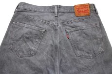 画像5: メキシコ製 Levi'sリーバイス 501 先染め カラーデニムパンツ グレー W34 L32★SDP3028 (5)