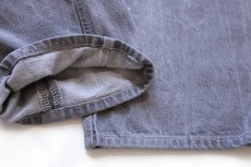 画像7: メキシコ製 Levi'sリーバイス 501 ブリーチ飛び 先染め グレー デニムパンツ W40★SDP3427 (7)