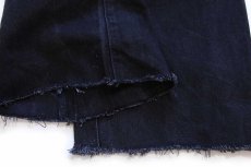 画像6: メキシコ製 Levi'sリーバイス 501 カットオフ ブラック デニムパンツ W40★SDP3424 (6)
