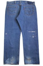 画像3: Levi'sリーバイス 501 ペンキ飛び デニムパンツ W38★SDP3521 (3)