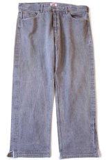 画像2: メキシコ製 Levi'sリーバイス 501 先染め グレー デニムパンツ W40★SDP3428 (2)