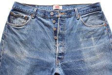 画像4: 00s メキシコ製 Levi'sリーバイス 501 デニムパンツ ヒゲ W38★SDP3631 (4)