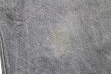 画像9: メキシコ製 Levi'sリーバイス 501 先染め カラーデニムパンツ グレー W34 L32★SDP3028 (9)
