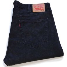 画像1: メキシコ製 Levi'sリーバイス 501 カットオフ ブラック デニムパンツ W40★SDP3424 (1)