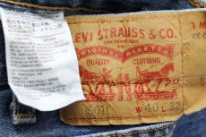 画像5: メキシコ製 Levi'sリーバイス 501 ペンキ飛び デニムパンツ W40 L32★SDP3531 (5)