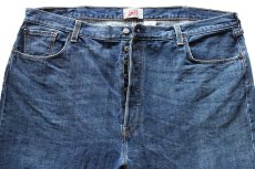 画像4: 00s メキシコ製 Levi'sリーバイス 501 USED加工 デニムパンツ W44★SDP3609 特大 (4)
