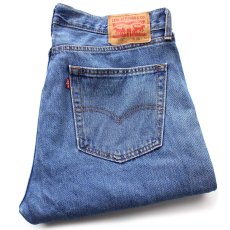 画像1: Levi'sリーバイス 505 ペンキ飛び デニムパンツ W36 L30★SDP3579 (1)