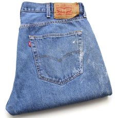 画像1: メキシコ製 Levi'sリーバイス 501 ペンキ飛び デニムパンツ W40 L32★SDP3531 (1)