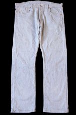 画像2: Levi'sリーバイス 501 ストレッチ 先染め グレー デニムパンツ W38 L32★SDP3426 (2)