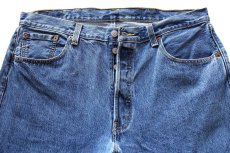 画像4: メキシコ製 Levi'sリーバイス 501 デニムパンツ W38 L30★SDP3642 (4)