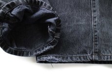 画像7: 00s Levi'sリーバイス 501 ブラック デニムパンツ W38 L30★SDP3622 (7)