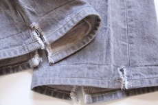 画像6: メキシコ製 Levi'sリーバイス 501 先染め グレー デニムパンツ W40★SDP3428 (6)