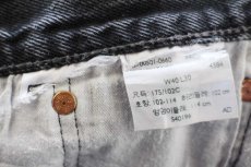 画像5: Levi'sリーバイス 501 ブラック デニムパンツ w40★SDP3768 (5)