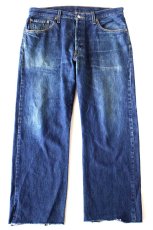 画像2: 00s Levi'sリーバイス 501 カットオフ デニムパンツ ヒゲ W38★SDP3700 (2)
