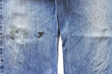 画像6: Levi'sリーバイス 501 ペンキ飛び デニムパンツ ヒゲ W38★SDP3696 (6)
