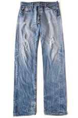 画像2: Levi'sリーバイス 501 ダメージ デニムパンツ ヒゲ W36 L40★SDP3778 (2)