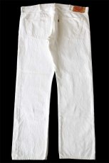画像3: メキシコ製 Levi'sリーバイス 501 ホワイト デニムパンツ W40 L32★SDP3668 (3)