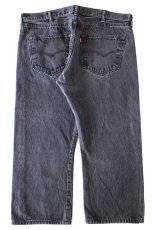 画像3: Levi'sリーバイス 501 ブラック デニムパンツ w40★SDP3768 (3)