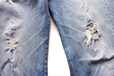 画像6: Levi'sリーバイス 501 ダメージ デニムパンツ ヒゲ W36 L40★SDP3778 (6)