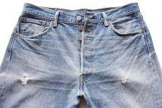 画像4: Levi'sリーバイス 501 ダメージ デニムパンツ ヒゲ W36 L40★SDP3778 (4)
