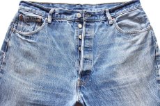 画像4: Levi'sリーバイス 501 ペンキ飛び デニムパンツ ヒゲ W38★SDP3696 (4)