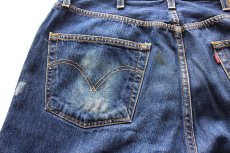 画像8: 00s Levi'sリーバイス 501 カットオフ デニムパンツ ヒゲ W38★SDP3700 (8)