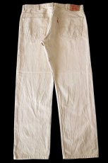画像3: 00s メキシコ製 Levi'sリーバイス 505 後染め カラーデニムパンツ ベージュ W40 L32★SDP3726 (3)