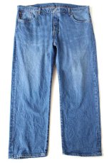 画像2: LEVI'Sリーバイス PREMIUM 501 BIGE ストレッチ デニムパンツ W44 L32★SDP3706 (2)