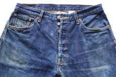 画像4: 00s Levi'sリーバイス 501 カットオフ デニムパンツ ヒゲ W38★SDP3700 (4)