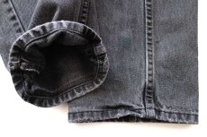 画像7: Levi'sリーバイス 505 ダメージ ブラック デニムパンツ フェード W34 L30★SDP3747 (7)