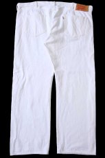 画像3: メキシコ製 Levi'sリーバイス 501 ホワイト デニムパンツ W46 L32★SDP3835 特大 (3)