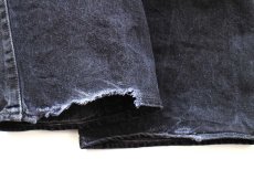 画像7: Levi'sリーバイス 501 ブラック デニムパンツ W44 L30★SDP3751 特大 (7)