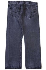 画像3: Levi'sリーバイス 501 ブラック デニムパンツ W38 L30★SDP3799 (3)