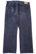 画像3: Levi'sリーバイス 501 ブラック デニムパンツ W42 L32★SDP3796 (3)