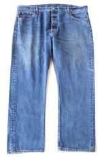 画像2: メキシコ製 Levi'sリーバイス 501 デニムパンツ ヒゲ W42 L30★SDP3818 (2)