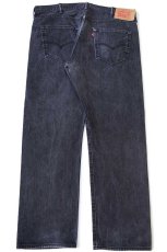 画像3: Levi'sリーバイス 501 ブラック デニムパンツ W42 L32★SDP3795 (3)