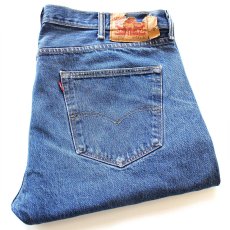 画像1: メキシコ製 Levi'sリーバイス 501 デニムパンツ ヒゲ W42 L30★SDP3818 (1)