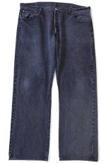 画像2: Levi'sリーバイス 501 ブラック デニムパンツ W42 L32★SDP3796 (2)